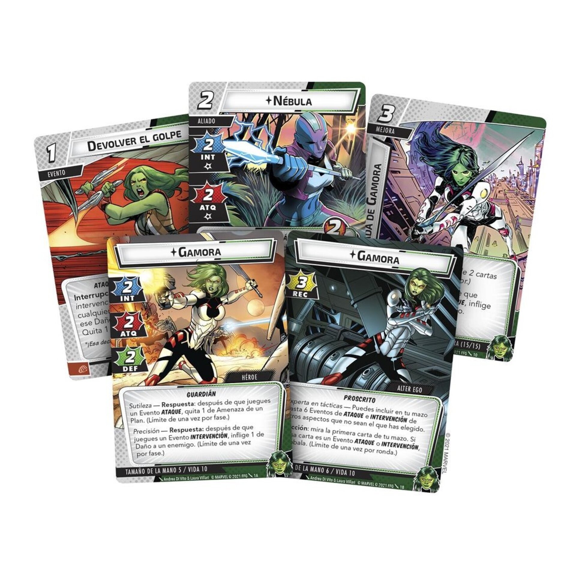 Marvel Champions: Gamora (pack de héroe) - 2