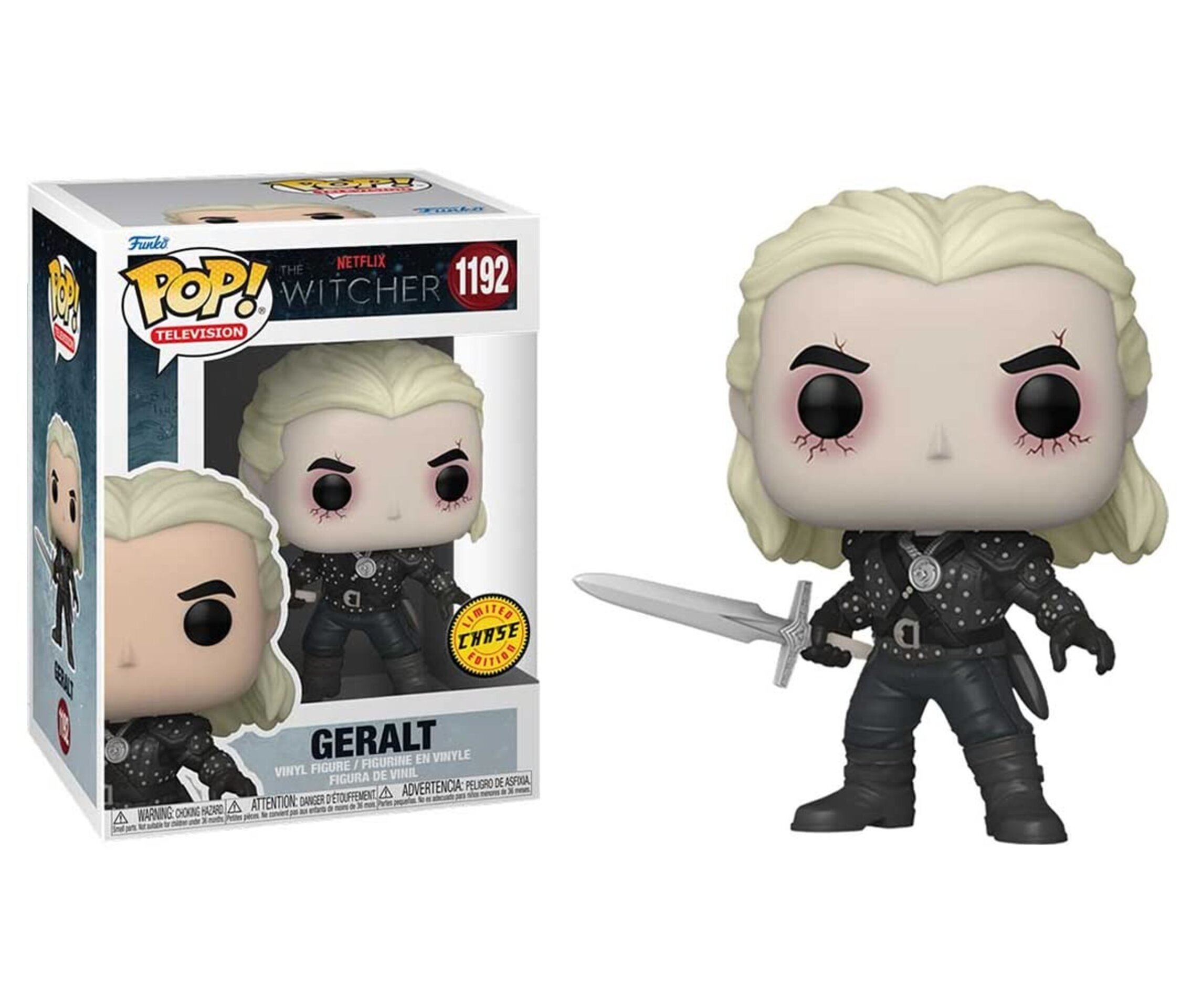 FUNKO POP! The Witcher - Geralt 1192 (VERSIÓN CHASE) - 3
