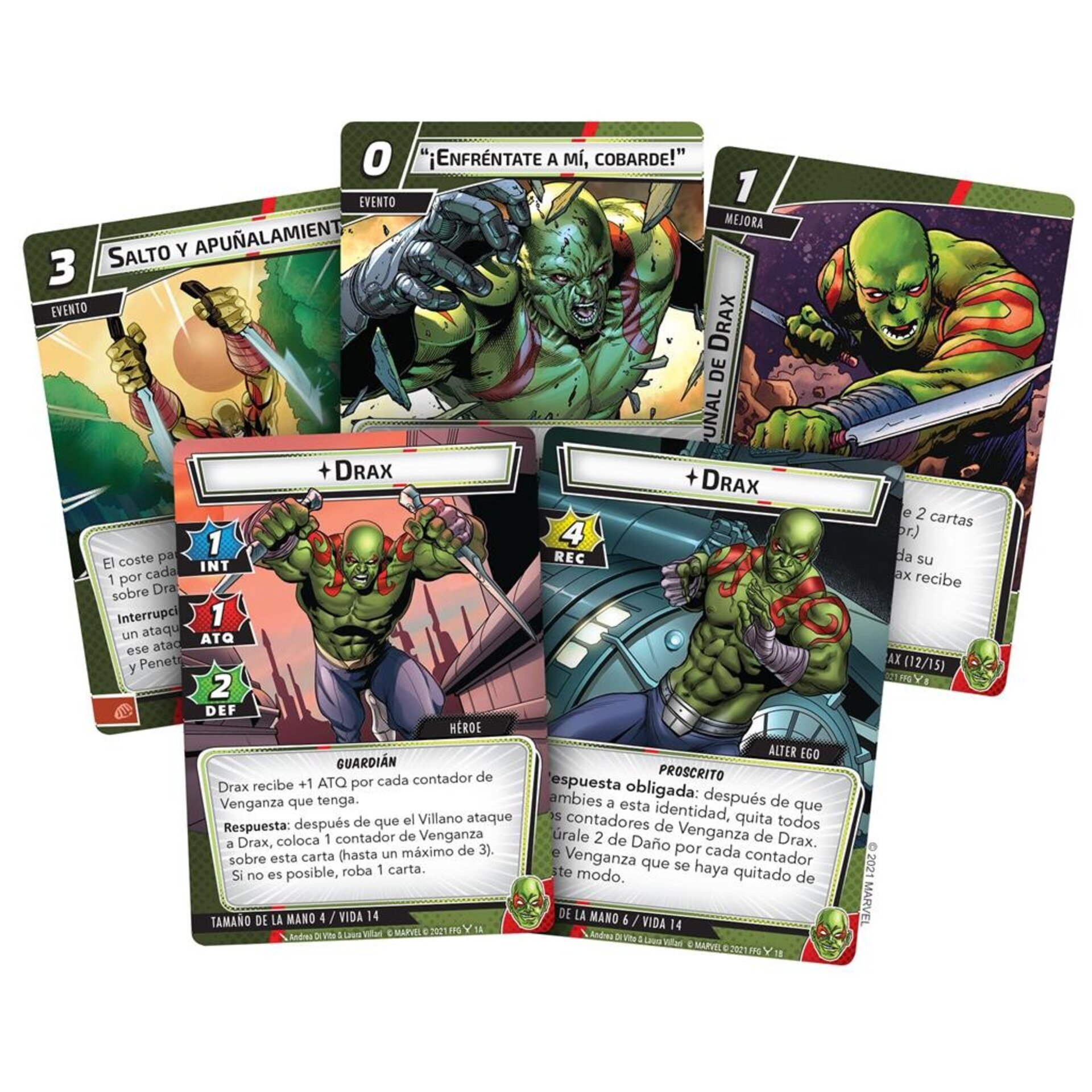 Marvel Champions: Drax (pack de héroe) - 2