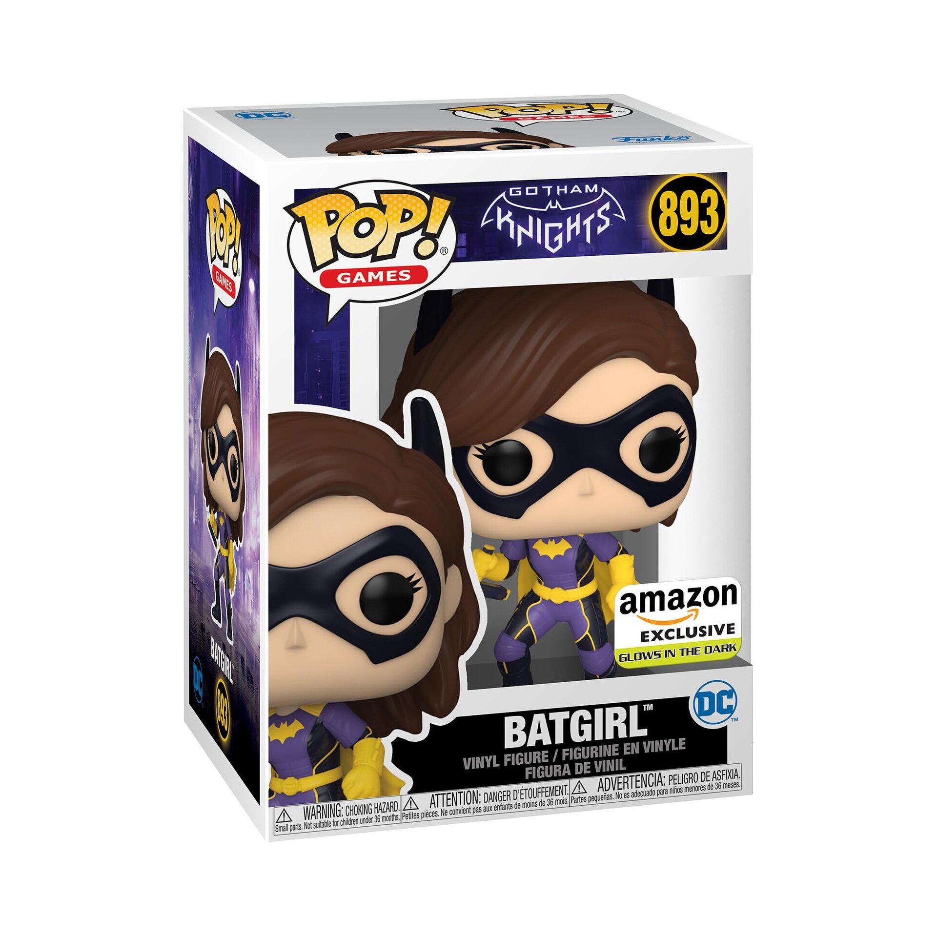 FUNKO POP! DC: Gotham Knights - Batgirl (Glows In The Dark) 893 (Amazon Exc.) - 1