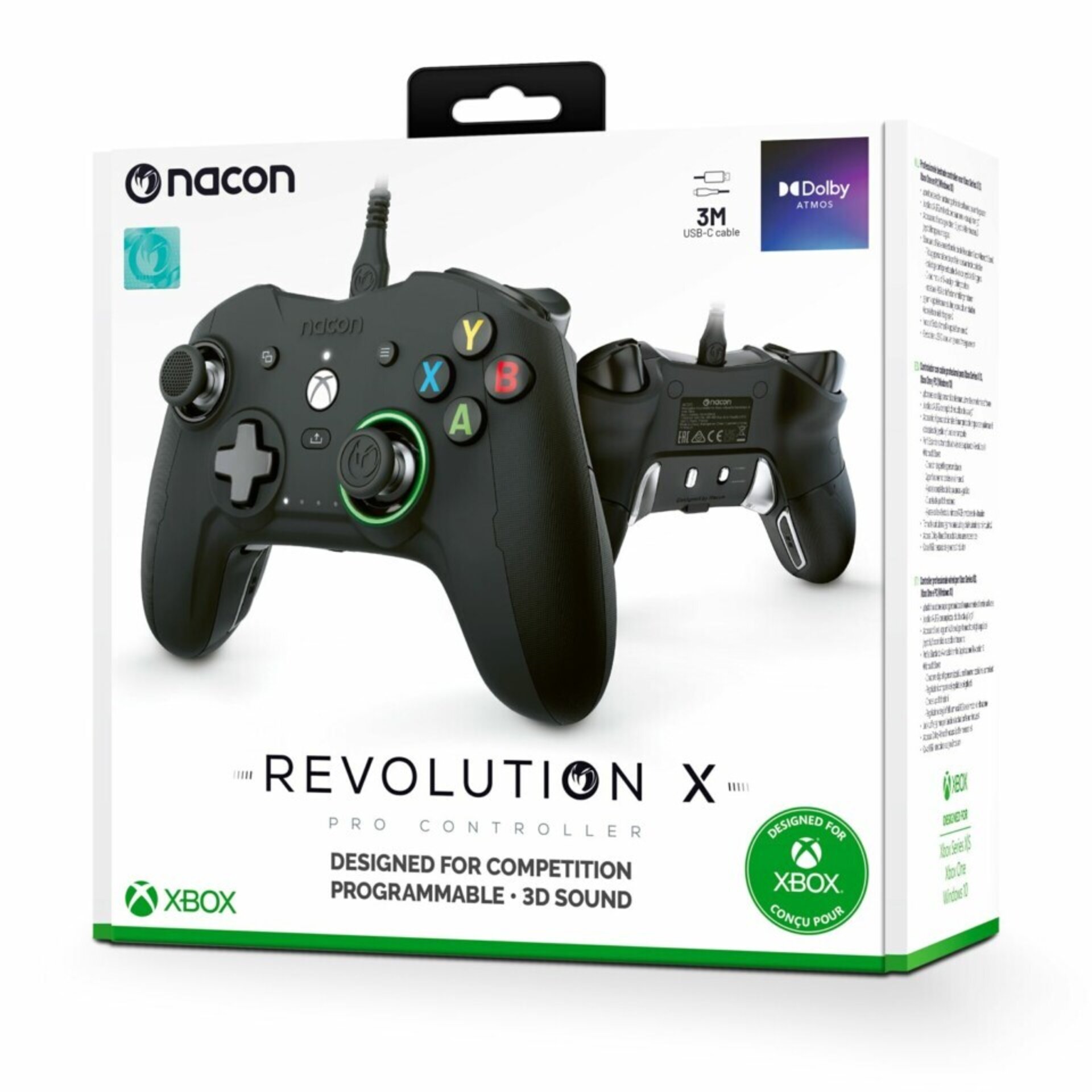 Mando Nacon Revolution X Pro Controller negro (Xbox Series X|S, Xbox One y PC) - 1
