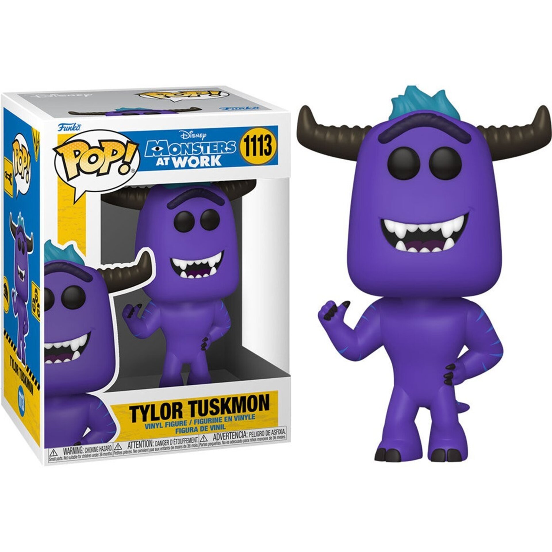 FUNKO POP! Disney: Monstruos a la obra - Tylor Tuskmon 1113 - 3