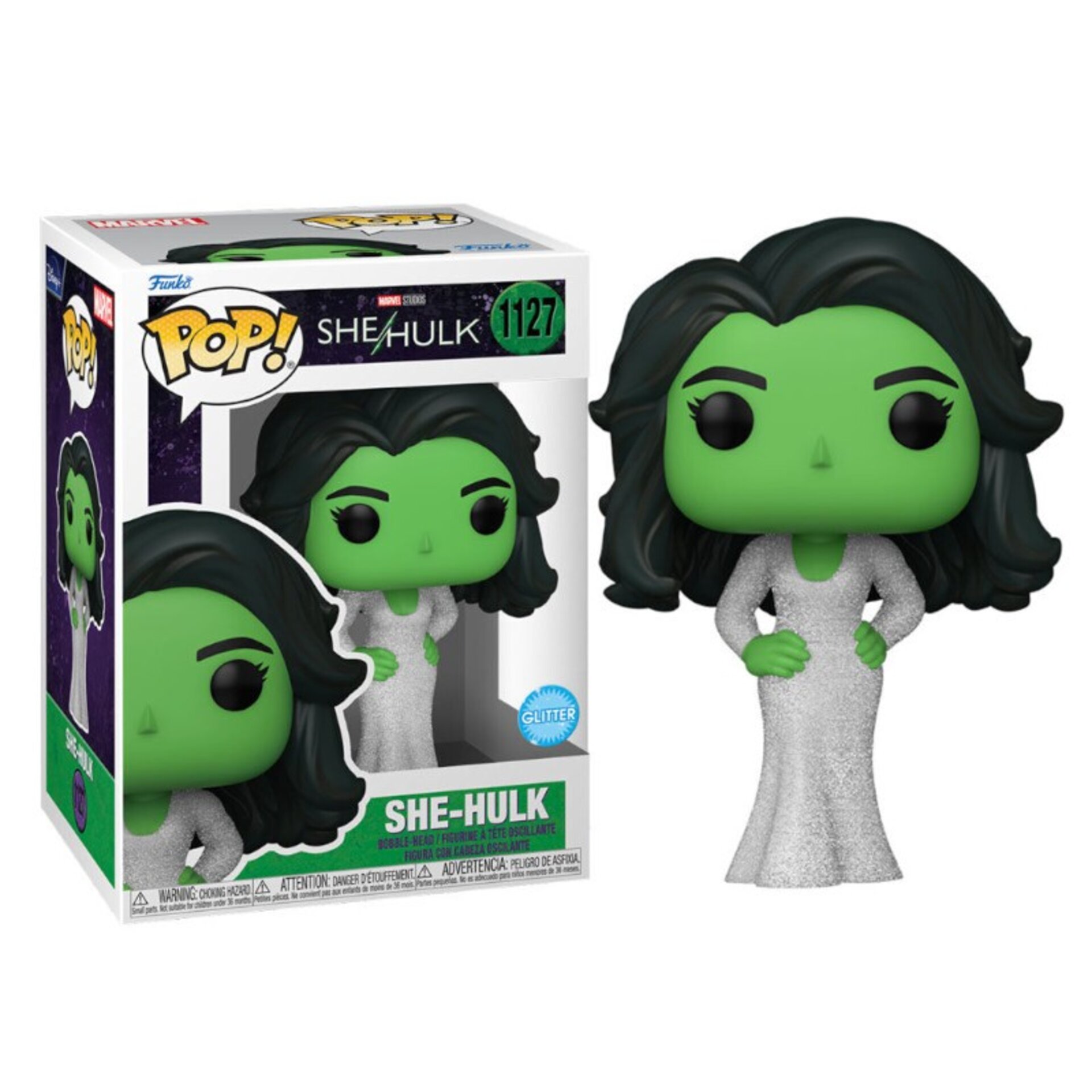 FUNKO POP! Marvel: She-Hulk - She-Hulk 1127 (BRILLANTE) - 3