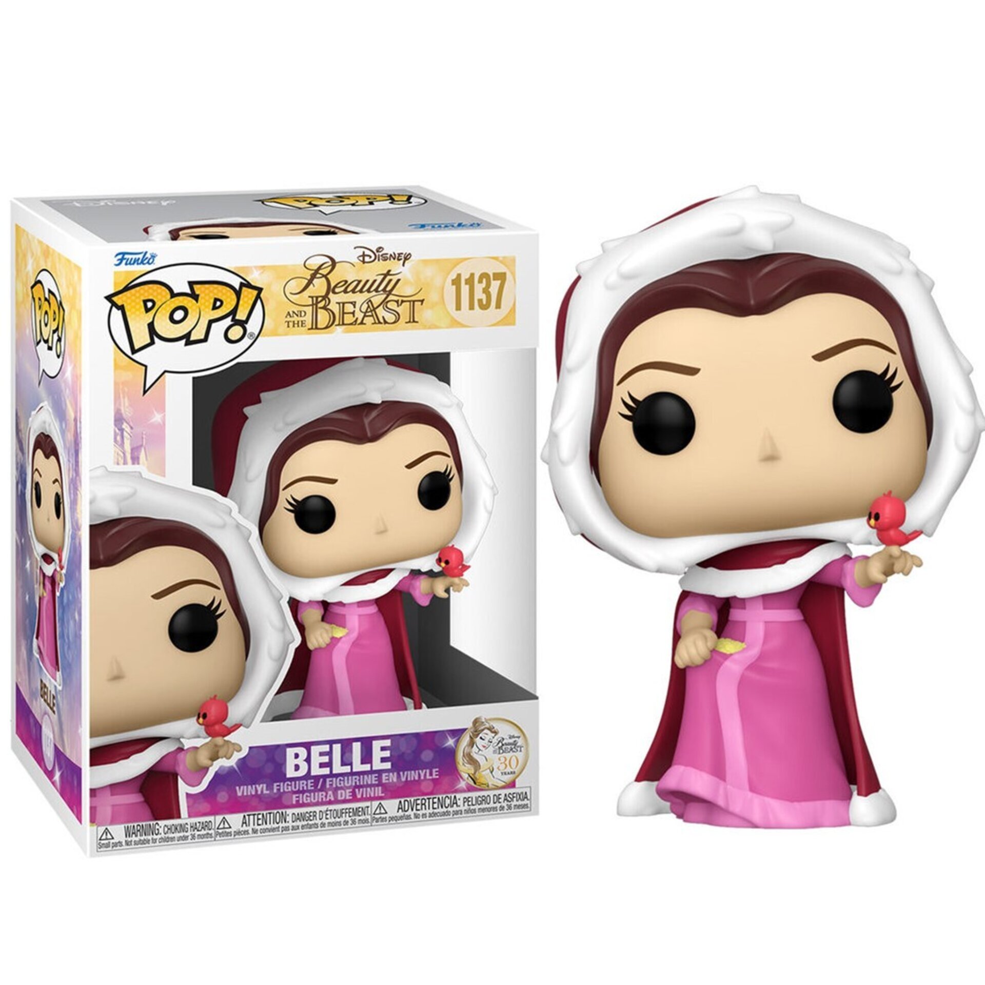 FUNKO POP! Disney: La bella y la bestia - Bella en la nieve 1137 - 3