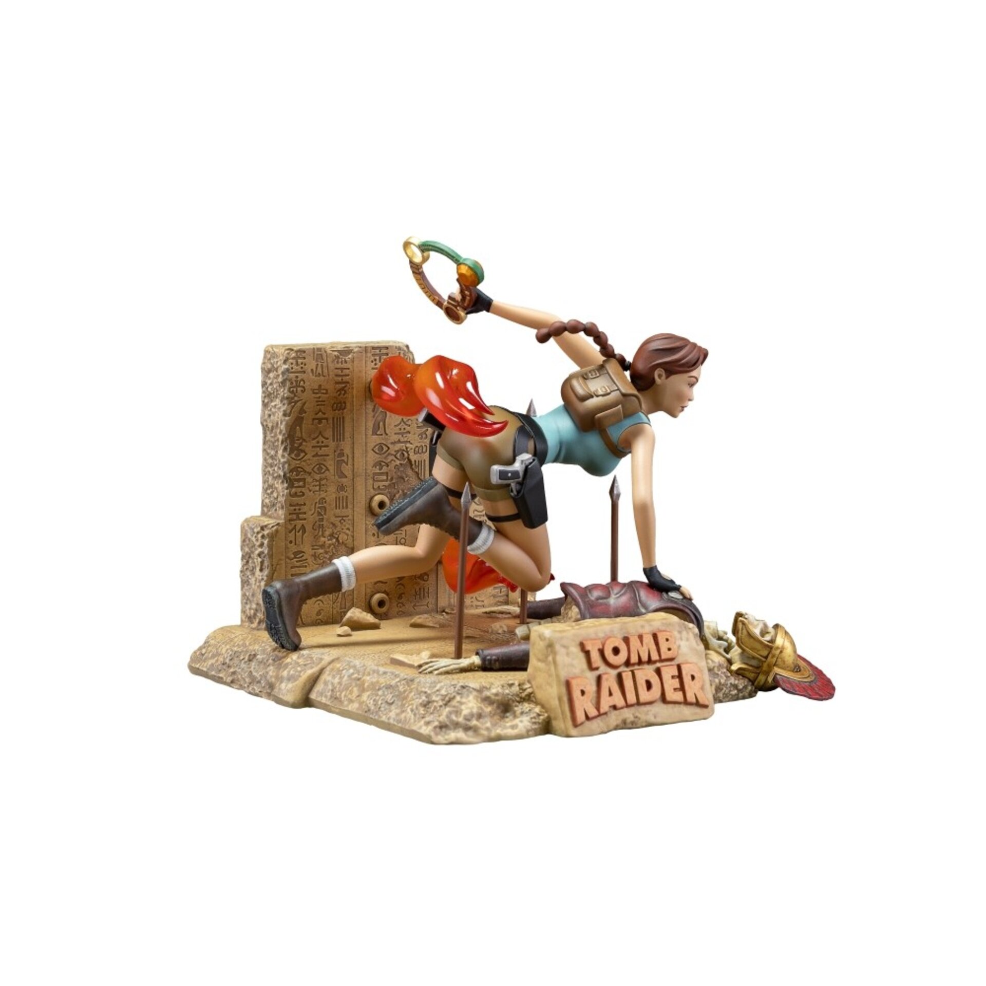 Estatua Lara Croft (Tomb Raider) Era Clásica Dark Horse 16,5cm - 4